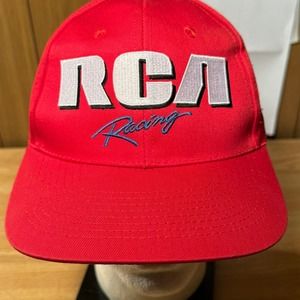 Vintage Nascar‎ Winston Cup RCA Racing Cale Yarborough #98 Snapback Hat Cap Dogs